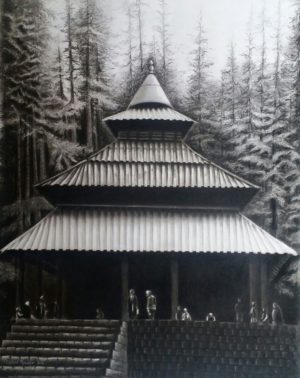 Kullu temple painting