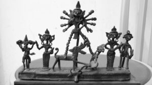 Durga Sculpture by Surajit Roy