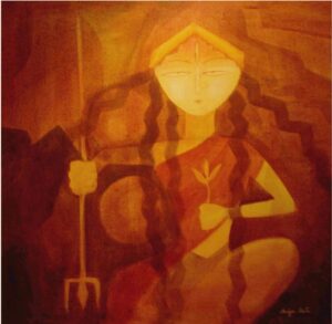 Goddess Durga by Sriya Datta Chanda