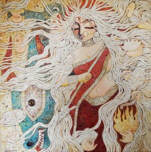 Mahamaya Durga by subrata ghosf