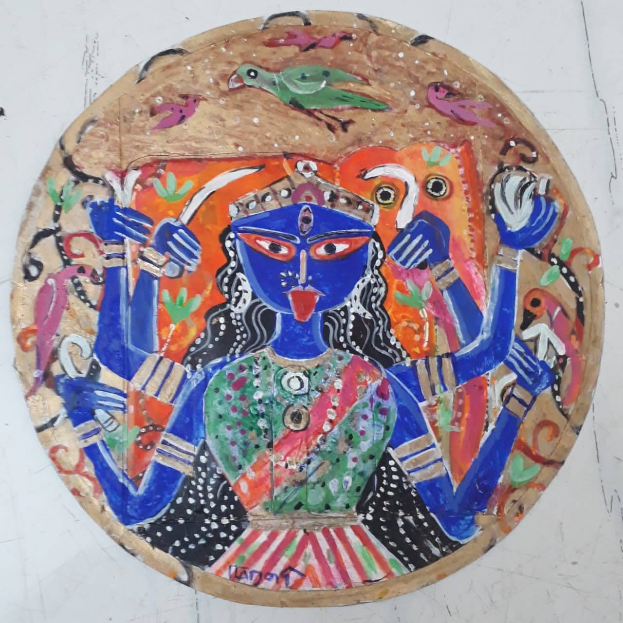 Goddess Kali Painting