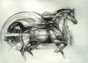 Dynamic Horse Art