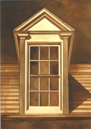 Brown House Painting