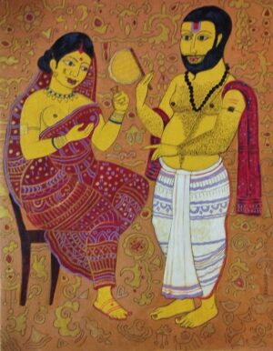 Traditional Indian painting