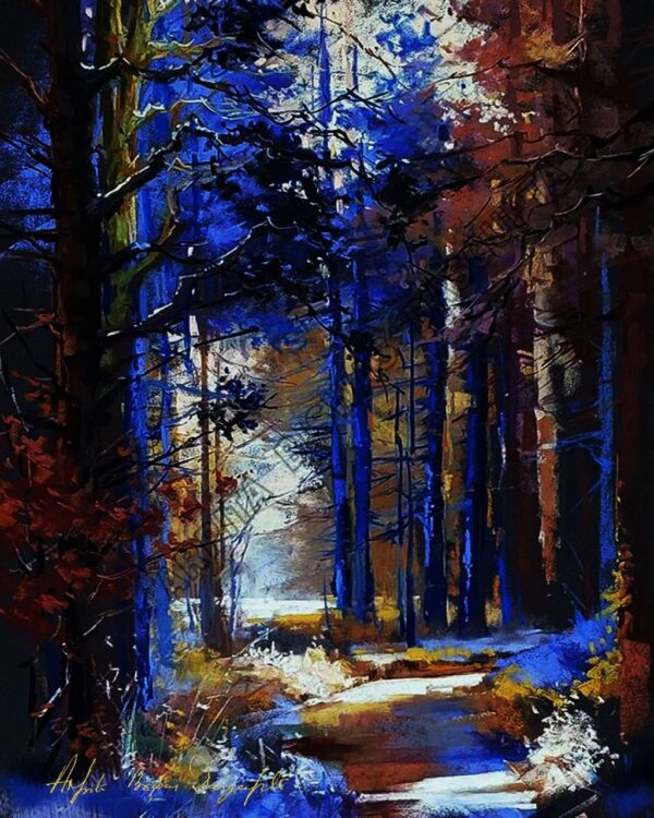 Forest Landscape Painting