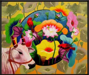 Flower Canvas Painting