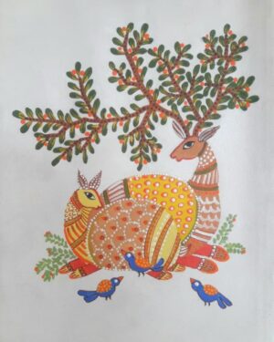 Handmade Gond Painting