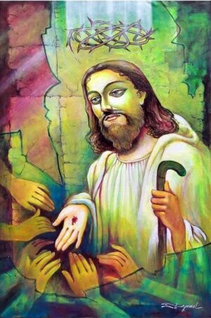 Portrait of Jesus Christ - Resurrection of Soul