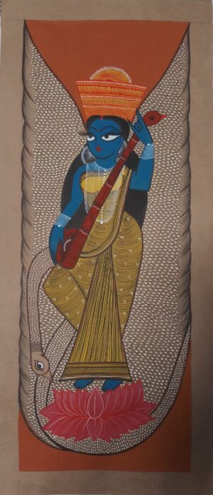 Goddess Saraswati Paintings
