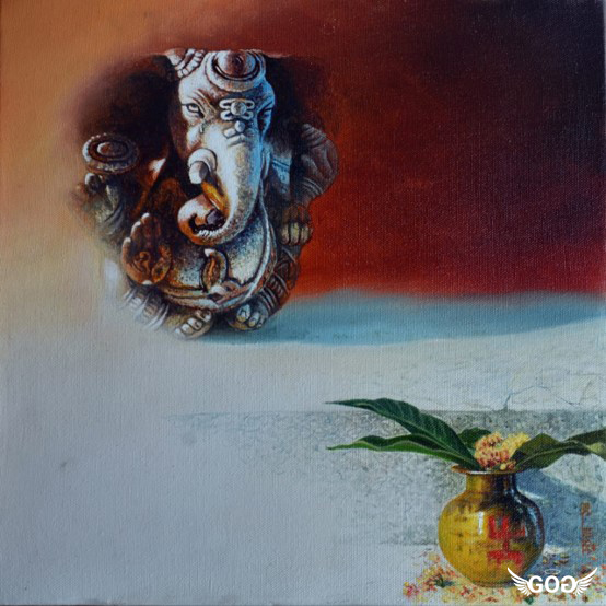 Beautiful Ganesha Painting