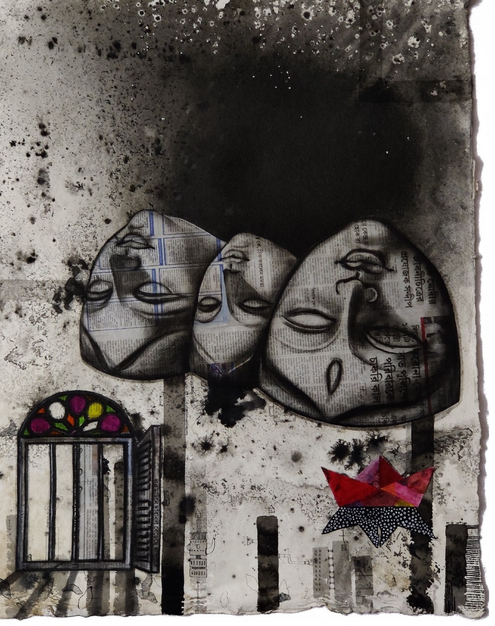 Preparation for Durga puja