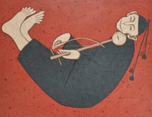 Musician Monkey Artwork