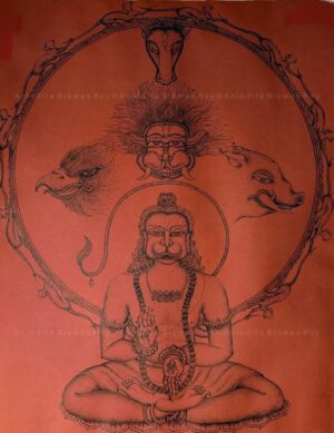 God Hanuman Painting