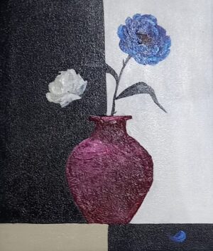 Vase of Flowers Painting