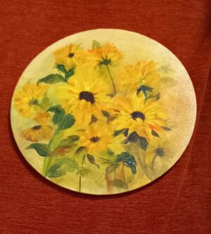 Yellow Sunflower Painting
